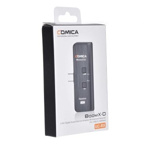 گیرنده میکروفون یقه ای بی سیم کامیکا مدل BoomX-D UC Rx